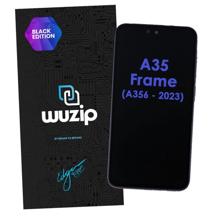 Modulo Samsung A35 A356 C/Marco – Black Edition
