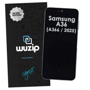 Modulo Samsung A36 A366 C/Marco – Silver Edition