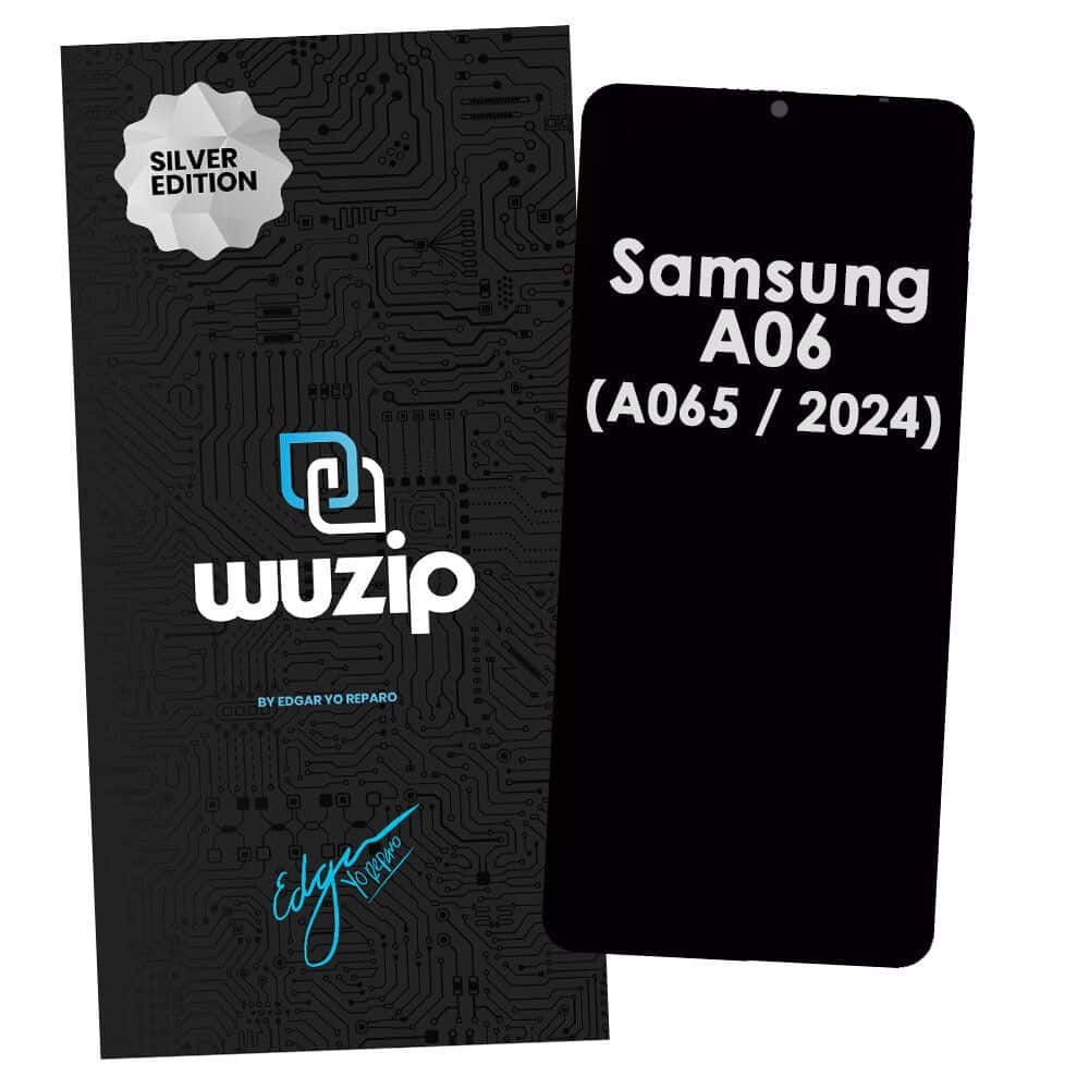 Modulo Samsung A06 Con Marco– Silver Edition