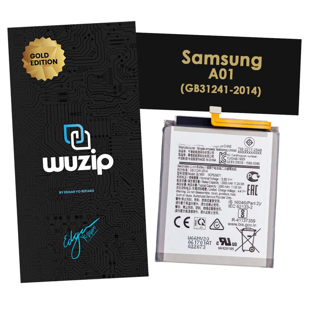 Bateria Samsung A01 – Gold Edition