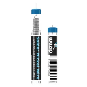 Estaño alambre Niquel 3Mts 0.8mm Wuzip